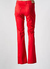 Pantalon slim rouge PAUL BRIAL pour femme seconde vue