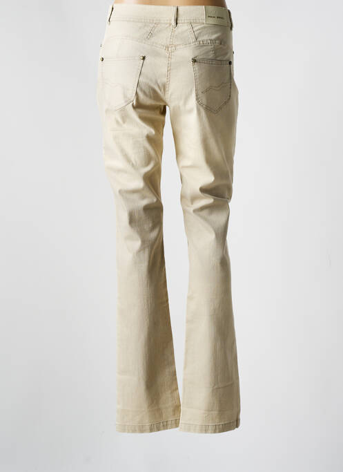 Jeans coupe slim vert PAUL BRIAL pour femme