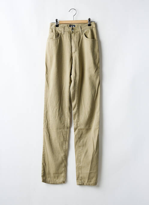 Jeans coupe slim vert SETRAK pour femme