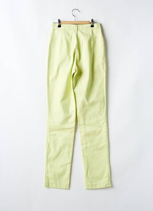 Jeans coupe slim vert SETRAK pour femme