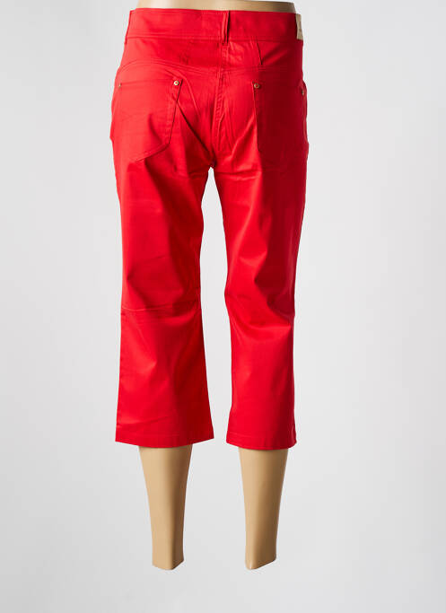 Pantacourt rouge PAUL BRIAL pour femme