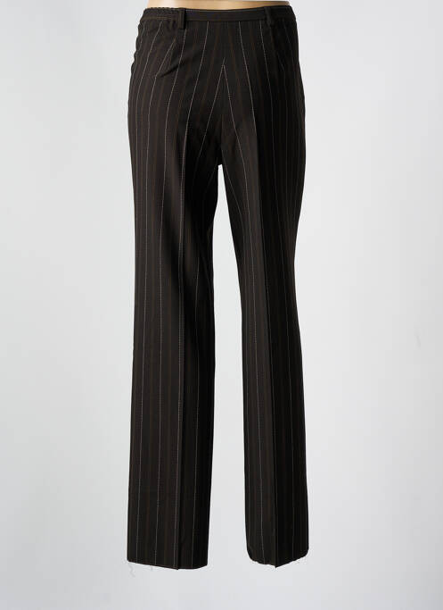 Pantalon droit marron KIPLAY pour femme