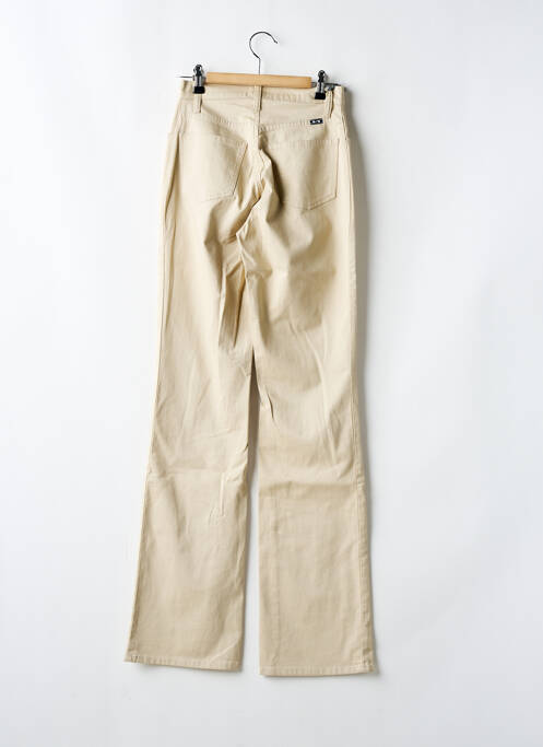 Pantalon flare beige SETRAK pour femme