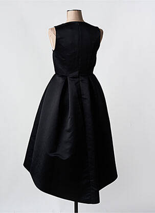 Robe mi-longue sans manche sans manche noir ELISA CAVALETTI femme
