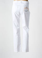Pantalon droit blanc ELISA CAVALETTI pour femme seconde vue