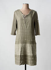 Robe mi-longue vert ELISA CAVALETTI pour femme seconde vue