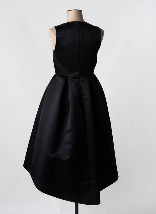 Robe mi-longue sans manche sans manche noir ELISA CAVALETTI femme