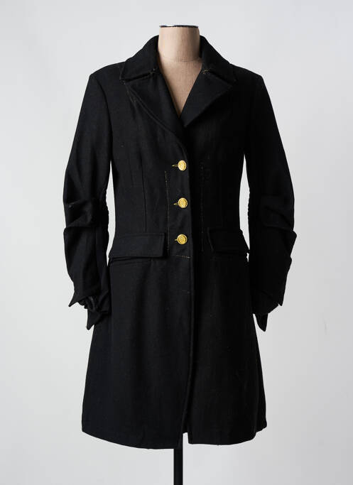 Manteau long noir ELISA CAVALETTI pour femme