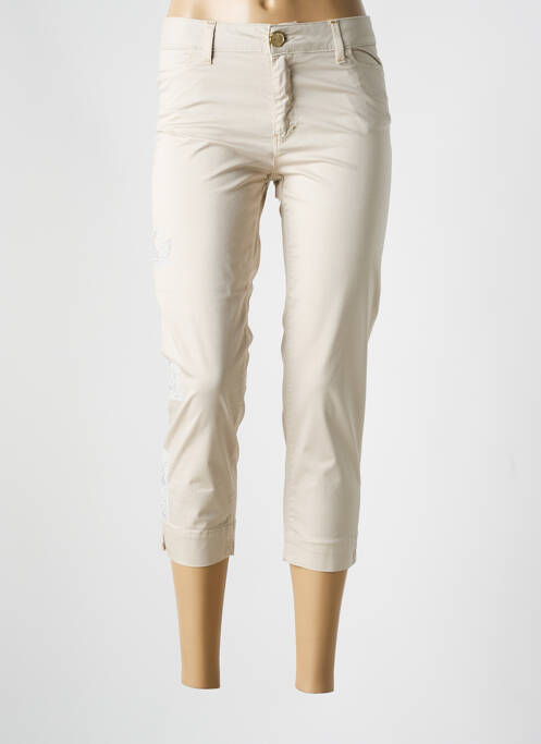 Pantacourt beige ELISA CAVALETTI pour femme