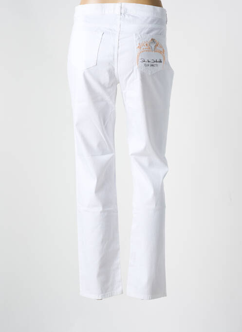 Pantalon droit blanc ELISA CAVALETTI pour femme