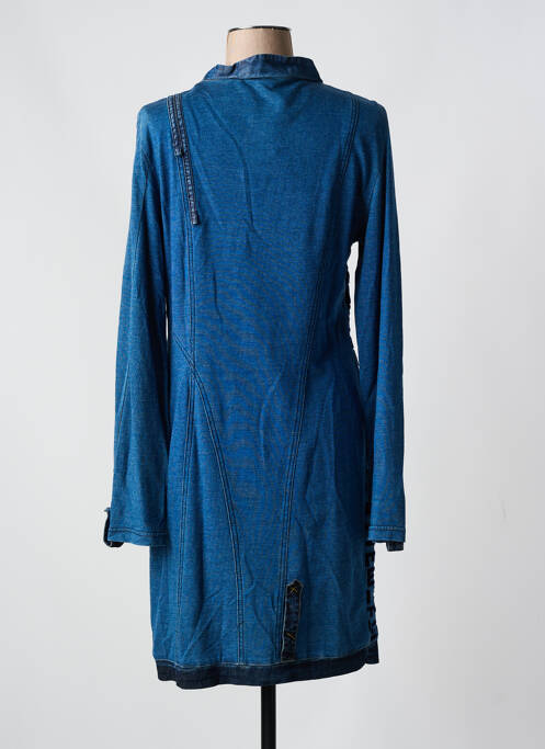 Robe mi-longue bleu ELISA CAVALETTI pour femme
