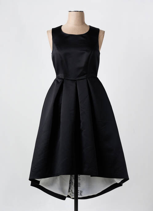 Robe mi-longue noir ELISA CAVALETTI pour femme