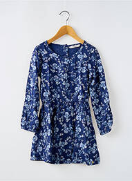 Robe mi-longue doublure manches longues bleu TIFFOSI fille