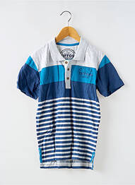 Polo stretch manches courtes bleu TIFFOSI garcon