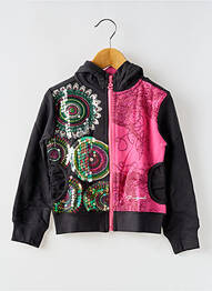 Veste casual poches rose DESIGUAL fille