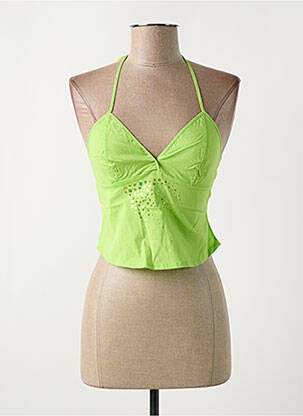 Top/caraco stretch vert LISE CHARMEL femme