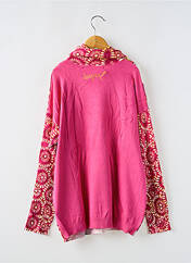 Pull col roulé rose DESIGUAL pour fille seconde vue