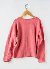 Sweat-shirt rose BLUE PAPAYA BY MISS BONDI pour fille seconde vue