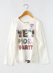 T-shirt beige DESIGUAL pour fille seconde vue
