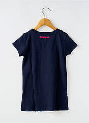 T-shirt bleu DESIGUAL pour fille seconde vue
