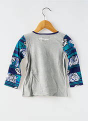 T-shirt gris DESIGUAL pour garçon seconde vue