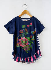 Tunique manches courtes bleu DESIGUAL pour fille seconde vue
