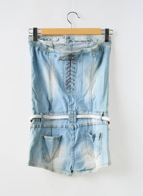 Combishort bleu SIMPLY CHIC pour femme