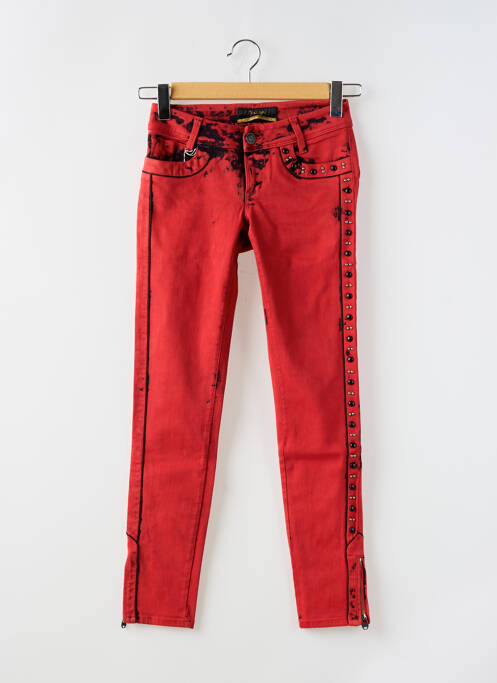 Jeans skinny rouge SALSA pour femme