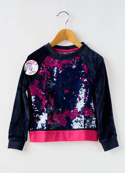 Sweat-shirt bleu DESIGUAL pour fille