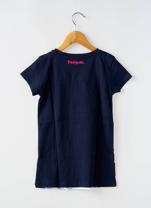 T-shirt bleu DESIGUAL pour fille