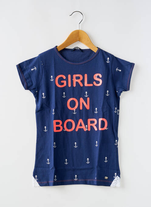 T-shirt bleu TIFFOSI pour fille