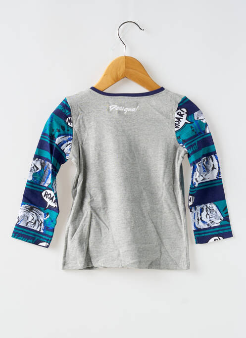 T-shirt gris DESIGUAL pour garçon