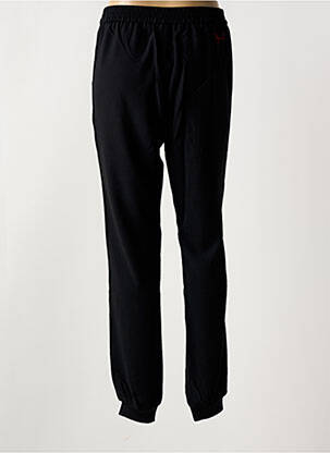 Pantalon droit stretch taille normale noir DESIGUAL femme