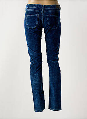 Pantalon slim tissage popeline taille normale bleu PEPE JEANS femme