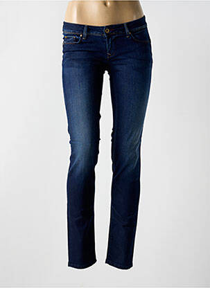 Jeans coupe slim stretch taille normale bleu SALSA femme