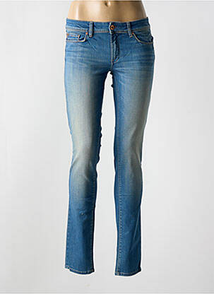 Jeans coupe slim stretch taille normale bleu SALSA femme