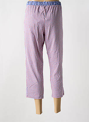 Pyjama coupe droite bleu RINGELLA femme