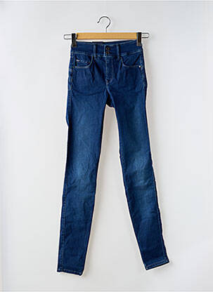 Jeans coupe slim stretch taille normale bleu SALSA femme