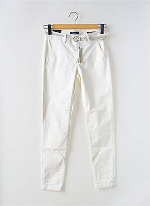 Jeans coupe slim stretch taille normale blanc SALSA femme