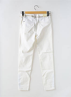 Jeans coupe slim stretch taille normale blanc SALSA femme