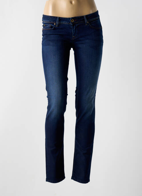Jeans coupe slim stretch taille normale bleu SALSA femme