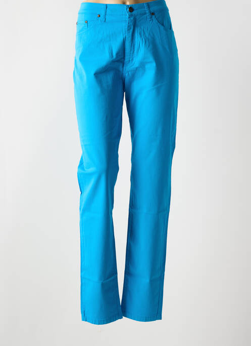Pantalon droit bleu LCDN pour femme