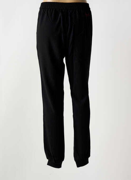 Pantalon droit noir DESIGUAL pour femme