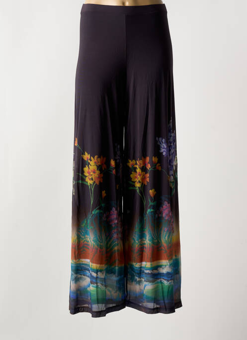 Pantalon large noir DESIGUAL pour femme