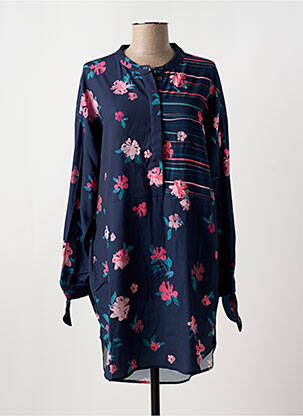 Robe courte manches 3/4 manches 3/4 bleu SALSA femme