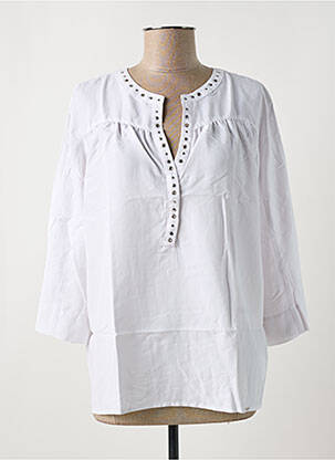 Blouse manches 3/4 manches 3/4 blanc SALSA femme
