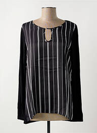 Top stretch manches longues noir SALSA femme