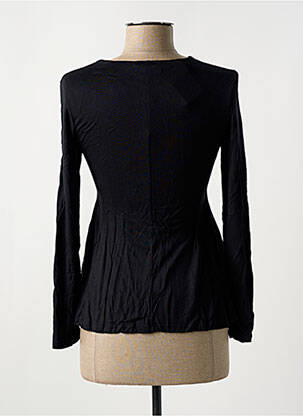 Top stretch manches longues noir SALSA femme