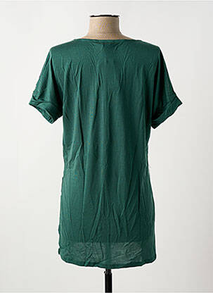 Tunique manches courtes coupe cintrée vert SALSA femme