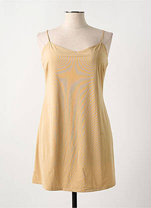 Nuisette/combinette effet matière satinée beige MARJOLAINE femme